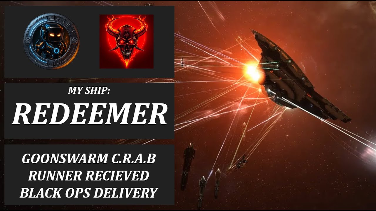 Goonswarm C.R.A.B get BLOPS delivery - Eve Online Black Ops PvP