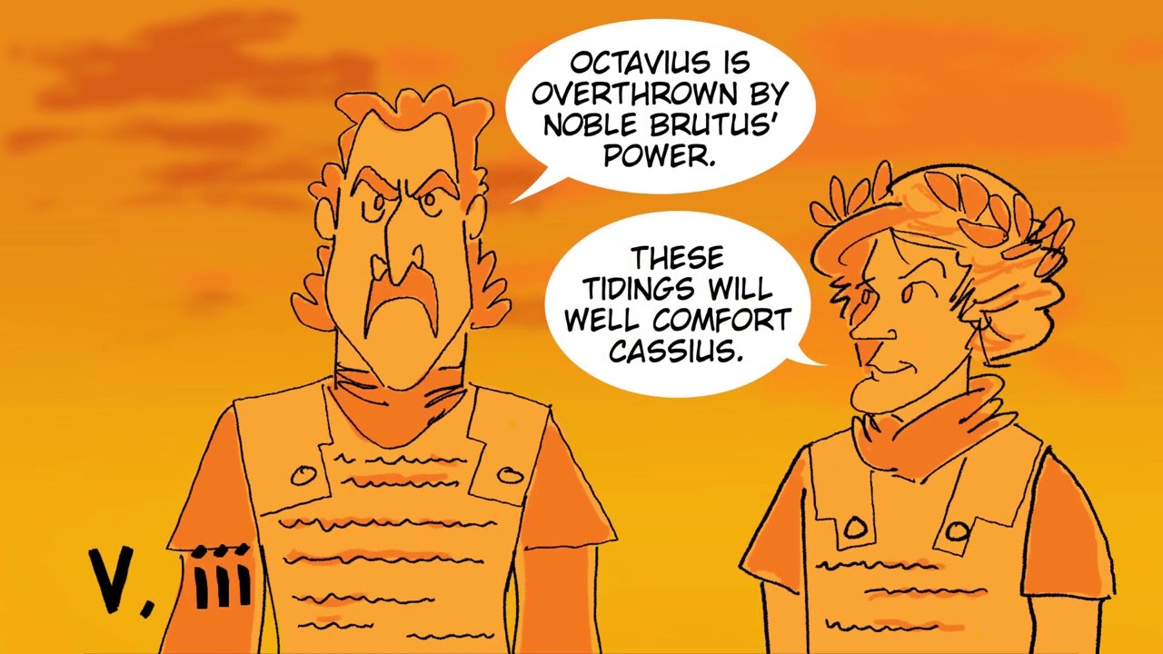 myShakespeare | Julius Caesar 5.3 Scene Summary