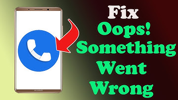 ✅How to Fix Phone App Oops something Went Wrong Error on Android ✅