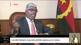 TAAG - Vai retornar ligação entre Angola e China