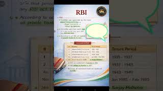 ROLE OF RBI// JKSSB FAA EXAM/ IMPORTANT LECTURE 