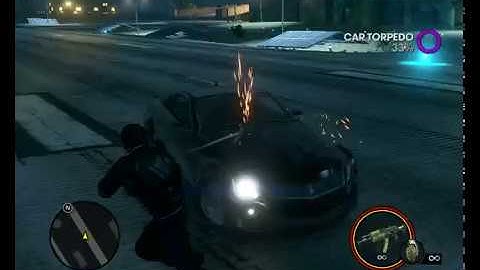 saints row 3 having fun with car "cruise control"