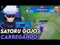 O DANO DO GOJO ESTÁ MUITO ALTO!! - XAVIER GAMEPLAY | Mobile Legends