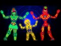 Skeleton Robot Finger Family Song | Halloween Dance Songs by @Teehe@TeeHeeTown on @hooplakidz
