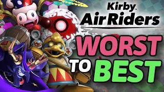 Ranking Every Kirby Air Riders Boss