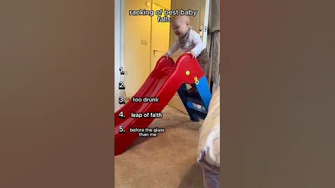 😂 Top 5 Baby Falls 👶💥 | Cutest Fails Ever! 🍼 #babyshorts