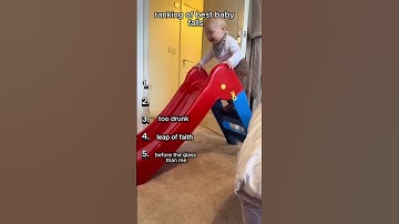 😂 Top 5 Baby Falls 👶💥 | Cutest Fails Ever! 🍼 #babyshorts