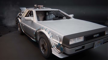 Back to the Future - Delorean - Unreal 5