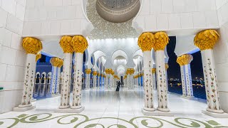 SHEIKH ZAYED GRAND MOSQUE TOUR | ABU DHABI MOSQUE SHEIKH ZAYED | BEAUTIFUL MOSQUES IN THE WORLD