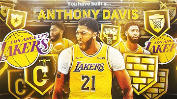 Anthony Davis Build NBA 2K20! Best Center Build! DEMIGOD BUILD 2K20! Shooting Center Archetype😱