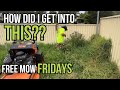 I bit off way more than I could chew here! Free Mow Fridays sponsored by Claratyne Australia!
