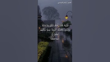 سورة القصص من  آية 53 إلى آية 55 بصوت الشيخ ياسر الدوسري♥♥