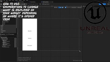 How to use Enumerations to change what displays on your widget depending on where it is opened from