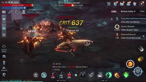 Mir4 - Distorted Record Collect Oracle Bone Script Bicheon Castle