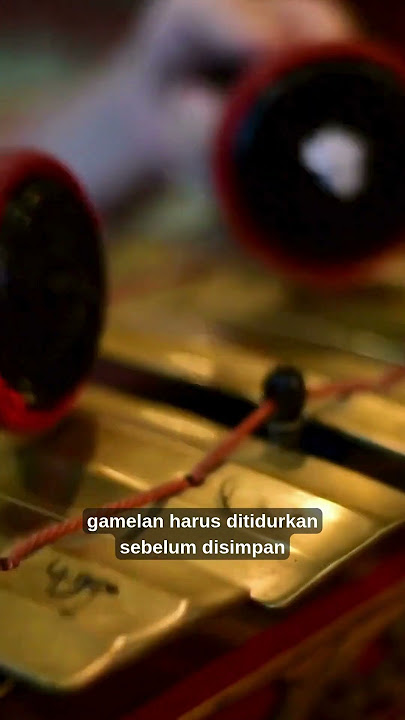 Gamelan Dianggap Hidup? Ini Filosofi di Baliknya #Gamelan #FaktaBudaya #AlatMusikTradisional #Shorts