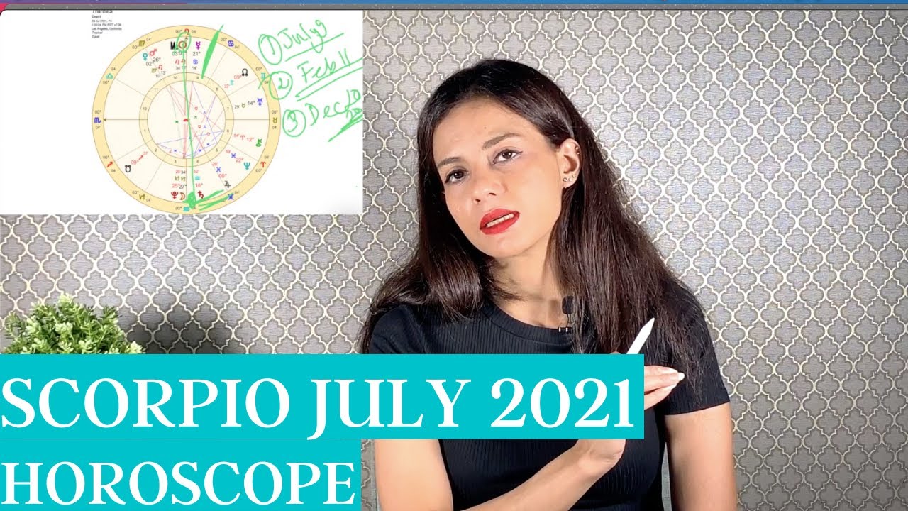SCORPIO JULY 2021 Horoscope I BLESSINGS