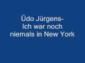 Miniature de la vidéo de la chanson Ich War Noch Niemals In New York