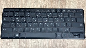 Microsoft Designer Compact Keyboard (English/Arabic) [Review]