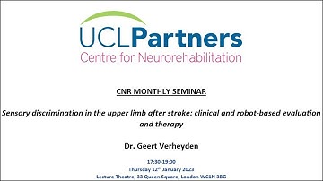 CNR Seminar January 2023 - Dr. Geert Verheyden