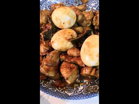 Boneless chicken adobo