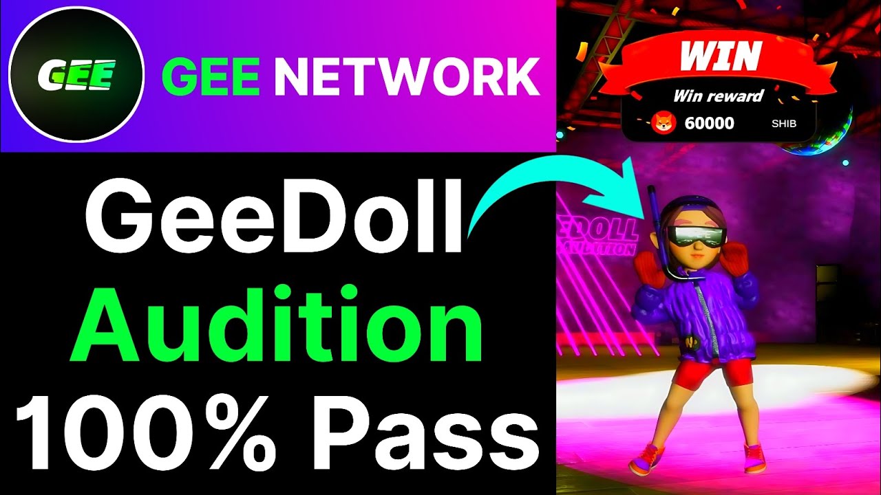 How To Pass & Win GeeDoll Star Audition | Open Apparel Pack & Get Equipment | Level Up Equipments