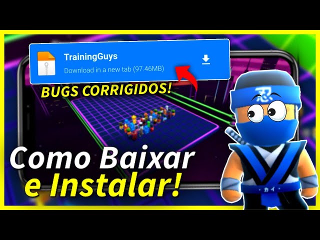 👑como baixar stumble guys block dash infinito 0.41.1! 