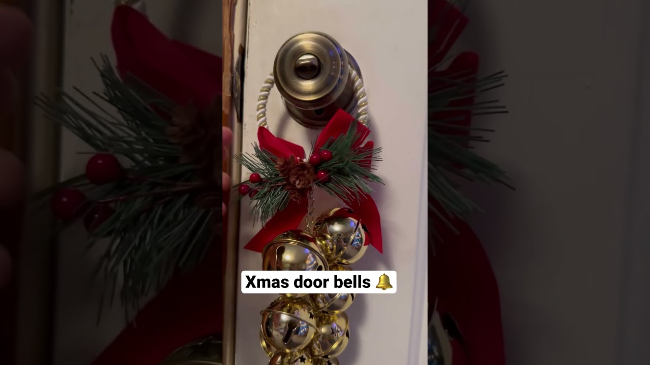 Xmas door bells 🔔 