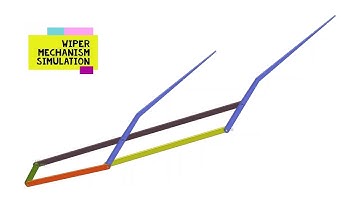 🌍 NX MOTION TUTORIAL #2 || Design and simulation of Wiper mechanism in NX (without narration).