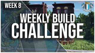 Minecraft : Second Empire Townhouse - Weekly Build Challenge - Week 8