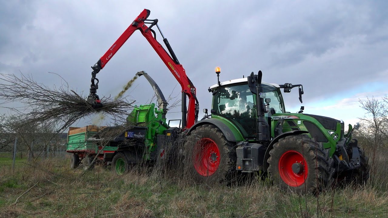 Holz häckseln 2022 | Sound | Fendt | Heizohack