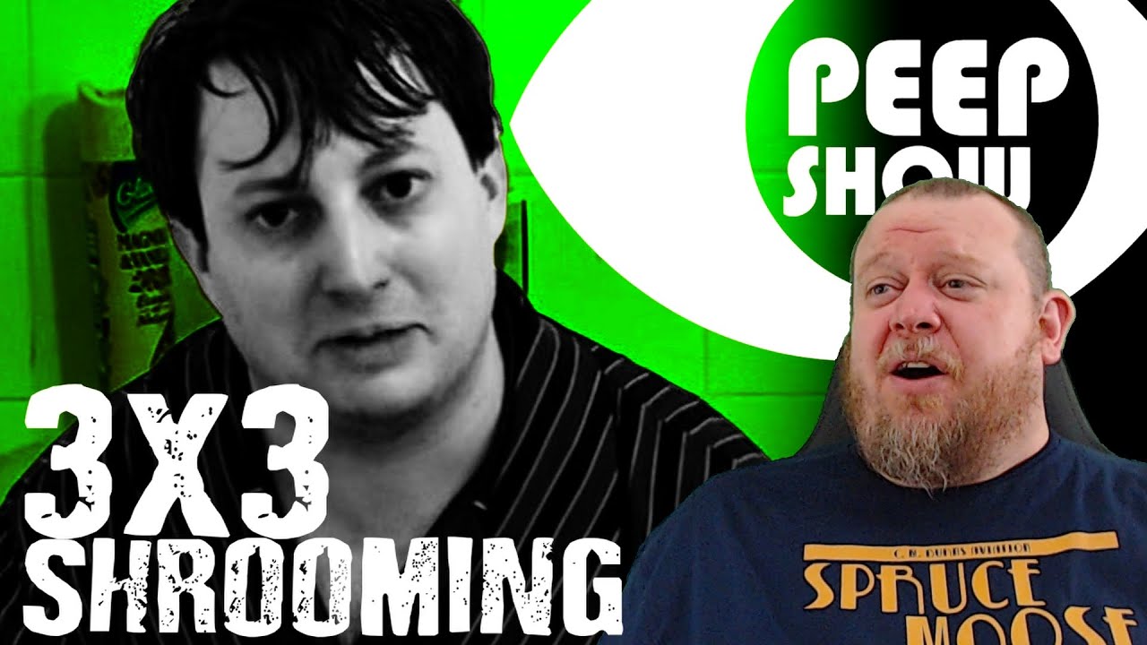 Is Mark FINALLY the innocent one in this episode? PEEP SHOW REACTION - 3x3 Shrooming