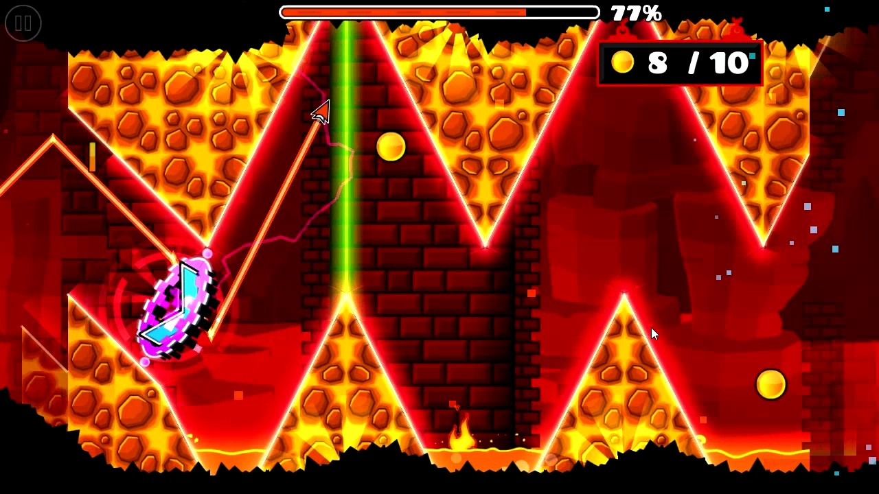 Geometry Dash 2.1 - Level 21 Fingerdash - YouTube