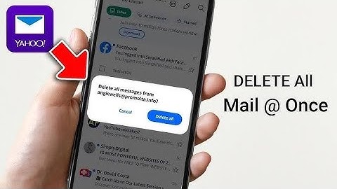 How to Delete All Yahoo Mail Inbox in One Click | Easy Yahoo Mail Cleanup