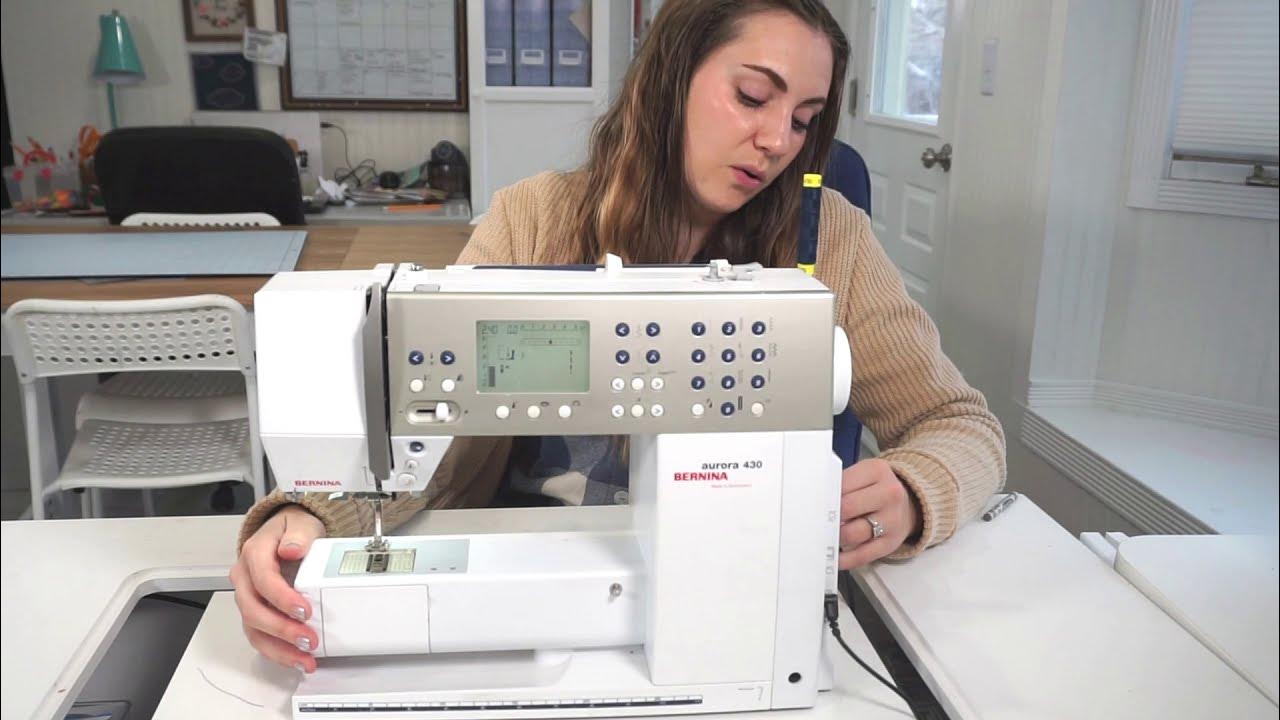 Bernina Aurora 430 Sewing Machine Review YouTube
