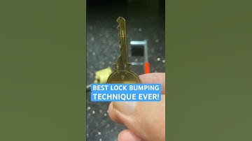 HACK! Lock Bumping Tip. #lockpicking #locksport #tip #lock