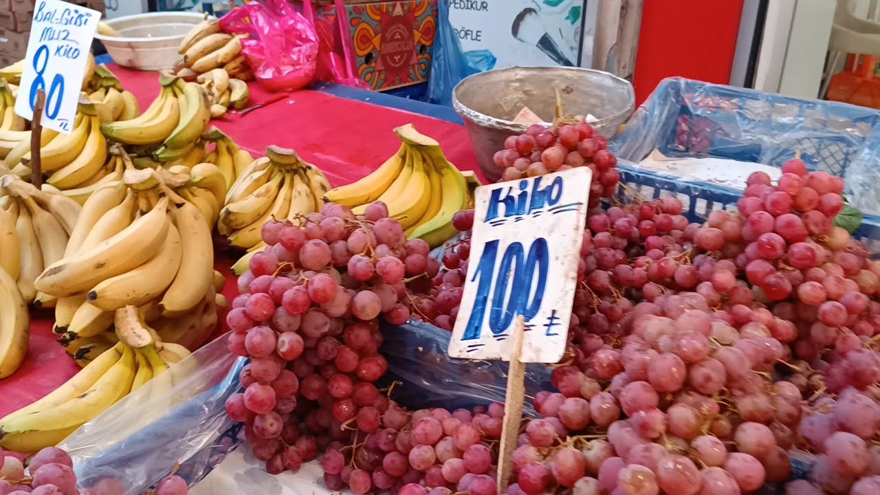  أسعار الخضار والفواكه في تركيا قبل رمضان 2026 | جولة في البازار التركي
