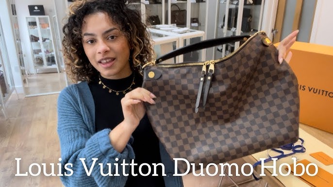 Louis Vuitton Damier Ebene Duomo Crossbody or Shoulder Bag - A