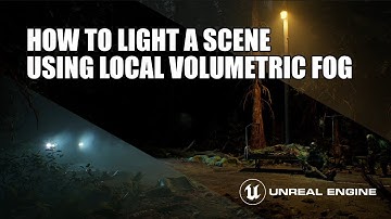 Transform your Lighting with Local Volumetric Fog inside UE5
