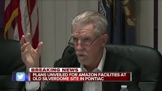 Amazon unveils plan for warehouse on Pontiac Silverdome site