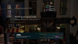 Celebrity building opencode and recording a podcast with dax Net Worth