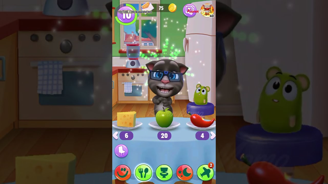 My Talking Tom 2 || What happen to Talking Tom Blend Mix Chocolate Cake and Cheese in Mixer ???