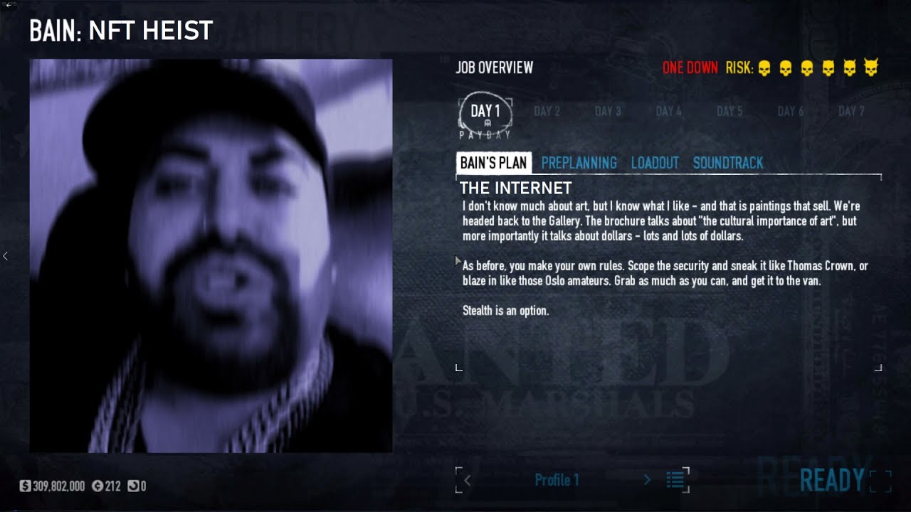 Payday 2 - The NFT Heist