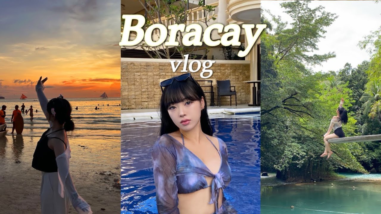 [VLOG] 🏝️보라카이 여행🏝️ | 호핑투어,말룸파티,프리다이빙 | 한국인가이드 꿀팁 | 보라카이 맛집