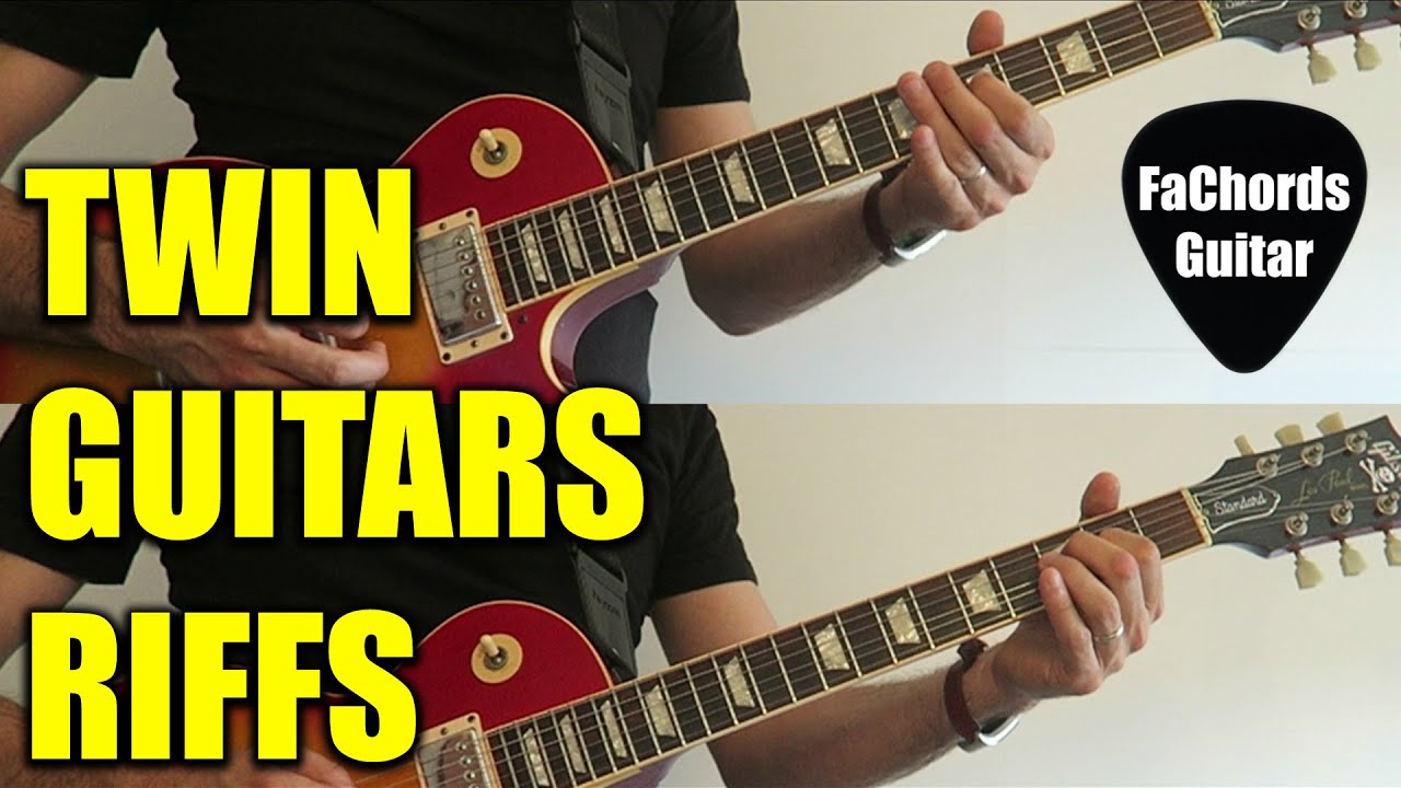 How To Play Twin Guitars Harmonization in Thirds YouTube
