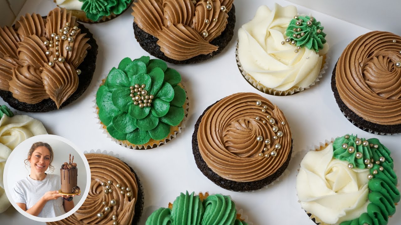 Beautiful Cupcake Decorating Satisfying Buttercream Piping Techniques