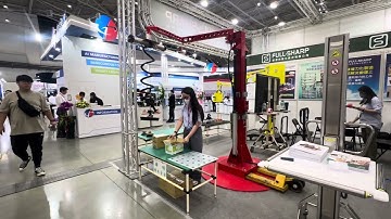 Cầu trục xoay khớp nối + AirHoist + liftsall mặt hút bọt biển đa năng