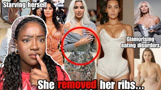 Kim Kardashian had her RIBS REMOVED? *Disturbing*