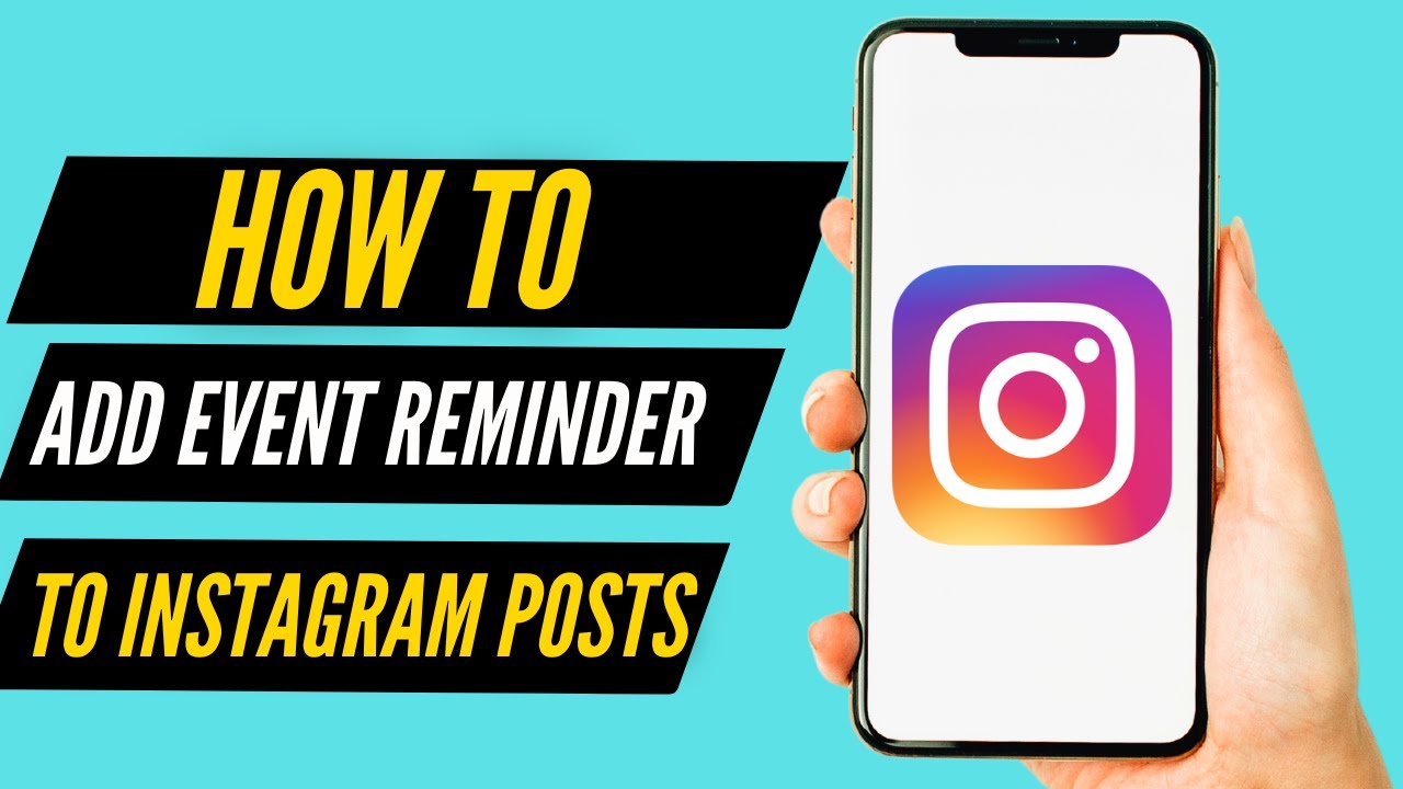 How To Add Event Reminder To Instagram Post (2022)