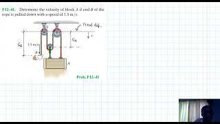 F12–41 Kinematics of a Particle (Chapter 12: Hibbeler Dynamics) Benam Academy