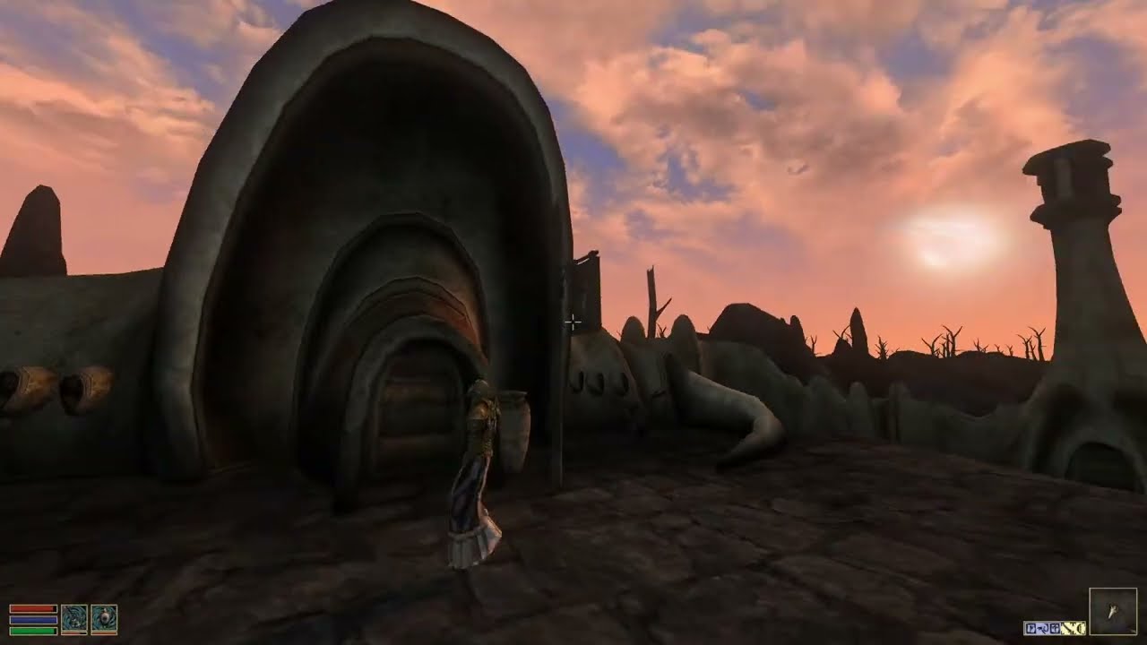 testing new AI music in morrowind